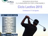CIEC- Ciclo Lectivo 2015- Abierta la inscripción al Ciclo 3-Profesional del Golf
