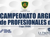 Se presentó el 78º Campeonato Argentino de Profesionales de Golf “Copa OSDE”
