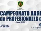 Se presentó el 78º Campeonato Argentino de Profesionales de Golf “Copa OSDE”